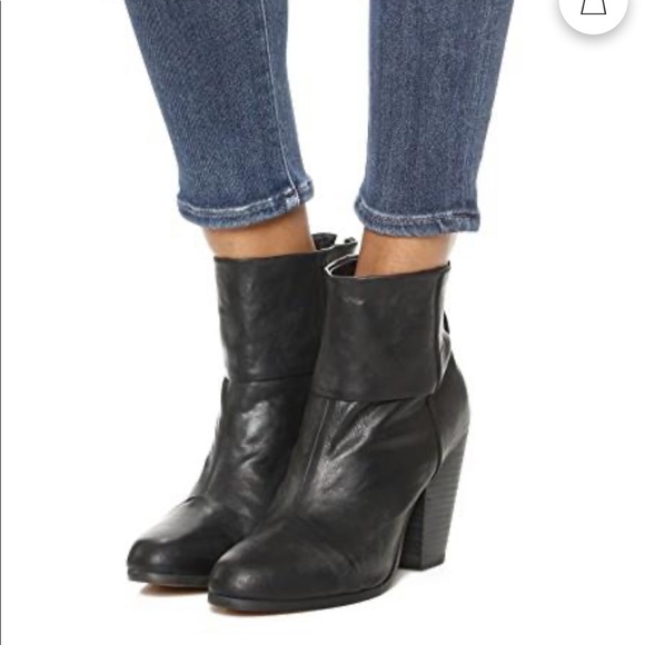 rag & bone Shoes - Rag and Bone Newbury Leather Boots